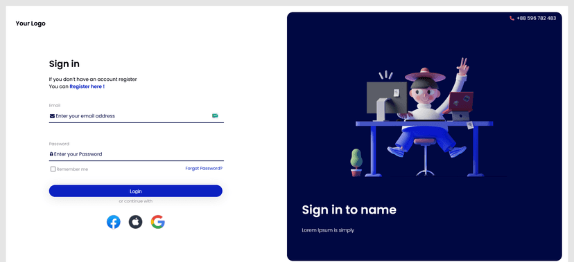 Authentication Template